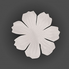 Цветочки декоративные, цвет шампань, размер 35 мм, 