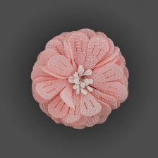 Цветочки декоративные, цвет розовый, размер 55 мм, 