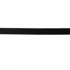 Лента бархатная, ширина 20 мм, намотка 50 ярдов цвет черный