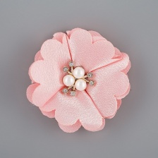 Цветочки декоративные, цвет розовый, размер 60 мм, 