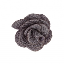 Цветочки декоративные, цвет серый, размер 28 мм,