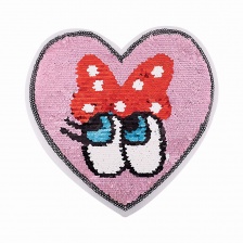 Аппликации пайетки, размер 210х205 мм