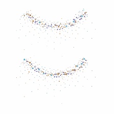 Аппликации из стеклянных страз 