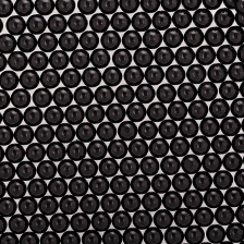 Бусины под жемчуг прибивные, размер 8 мм, цвет черный, вес 500 г 