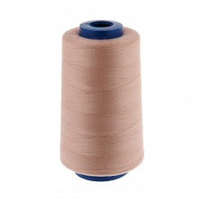 Нитки полиэстер 40/2, цвет №1551,(светло-персиковый), катушка 