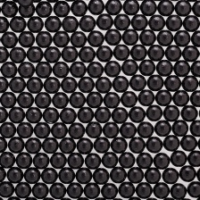 Бусины под жемчуг прибивные, размер 8 мм, цвет черный, вес 500 г 