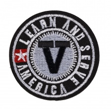 Термоаппликация "Шеврон", размер 66 мм