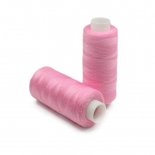 Нитки полиэстер 40/2, цвет №1105 (розовый), катушка 400Y