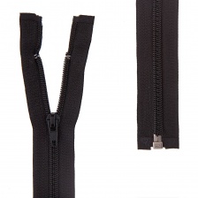 Молиня спираль, тип 5, разьемная, длина 70 см, цвет 322 (черный), "простой" бегунок