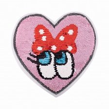 Аппликации пайетки, размер 210х205 мм