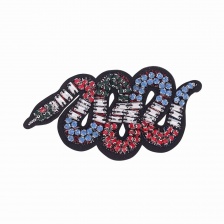 Аппликации  с элементами из бисера, размер 10х5 см