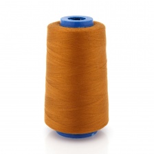 Нитки полиэстер 40/2, цвет №437 (горчичный), 5000Y