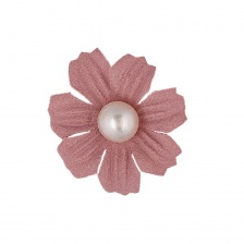 Цветочки декоративные, цвет пурпурный, размер 35 мм, 