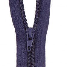 Молиня спираль, тип 5, разьемная, длина 40 см, цвет 330 (темно-синий), "простой" бегунок