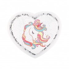 Аппликация текстильная синтетическая, размер 150х130 мм