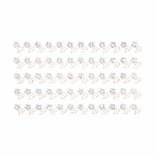 Аппликация из страз