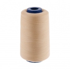 Нитки полиэстер 40/2, цвет №126 (светло-бежевый), 5000Y