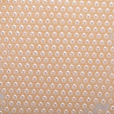 Бусины под жемчуг прибивные, размер 6 мм, цвет бежевый, вес 500 г 