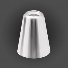 Концевик пластиковый, цвет никель, диаметр 11 мм