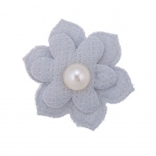 Аппликация 3D "Цветочек", цвет мятный, размер 33 мм