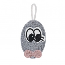 Аппликация 3D, цвет серый, размер 45х25 мм