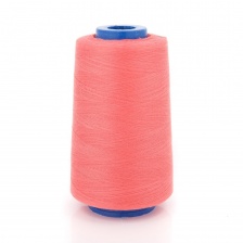 Нитки полиэстер 40/2, цвет №105 (коралловый), 5000Y