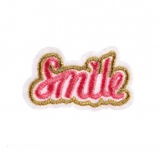 Термоаппликация "Smile", размер 40х25 мм