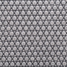 Бусины под жемчуг прибивные с серебряным напылением, размер 8 мм, цвет темно-серый, вес 500 г 