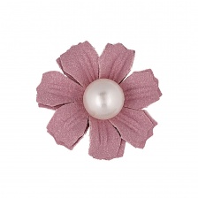 Цветочки декоративные, цвет пурпурный, размер 35 мм, 