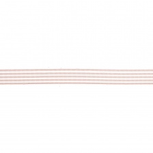 Лента капроновая, ширина 10 мм, намотка 100 ярдов, цвет грязно-розовый