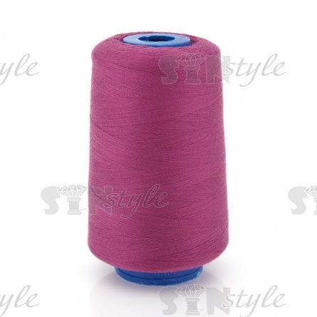 Нитки полиэстер 40/2, цвет №611 (пурпурный), 5000Y фото 1