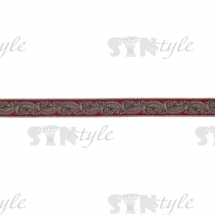 Аппликация с элементами из бисера, цвет черный+белая страза, диаметр 40 мм фото 4