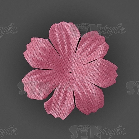 Цветочки декоративные, цвет грязно-розовый, размер 35 мм,  фото 1