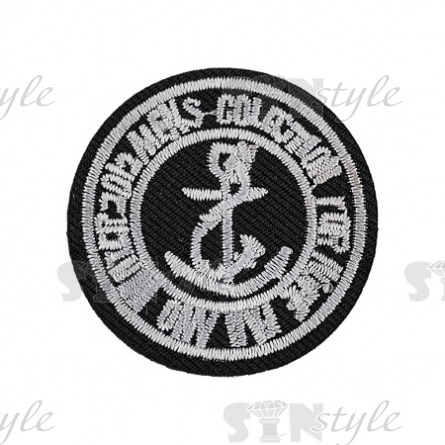 Термоаппликация "Шеврон", диаметр 45 мм фото 1