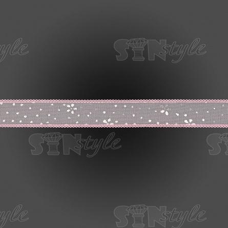 Декоративная лента капроновая, цвет розовый, ширина 25 мм, намотка 20 ярдов, цвет розовый фото 2