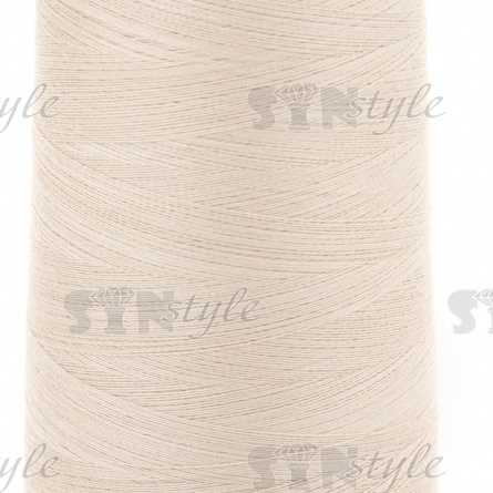 Нитки полиэстер 40/2, цвет №506 (серо-бежевый), 5000Y фото 2