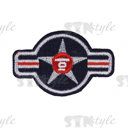 Термоаппликация "Шеврон", размер 70х45 мм фото 1