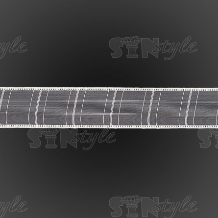 Декоративная лента капроновая, ширина 25 мм, намотка 25 ярдов, цвет белый фото 3