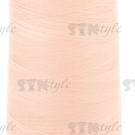 Нитки полиэстер 40/2, цвет №461 (персиковый), 5000Y фото 2