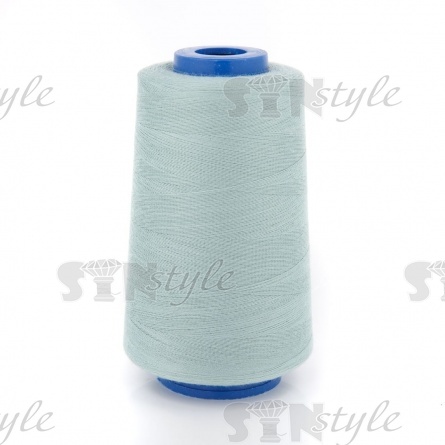 Нитки полиэстер 40/2, цвет №1903 (приглушенно-мятный), 5000Y фото 1
