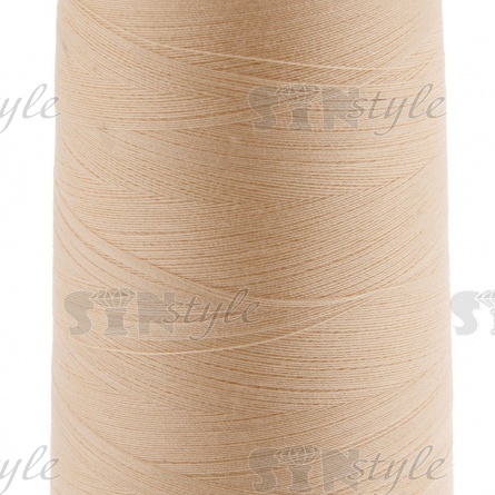 Нитки полиэстер 40/2, цвет №126 (светло-бежевый), 5000Y фото 2