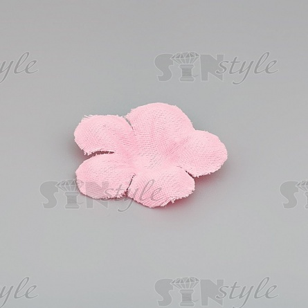 Цветочки декоративные, цвет розовый, размер 23 мм и 32 мм, фото 2