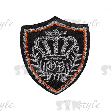 Термоаппликация "Шеврон", размер 45х53 мм фото 1