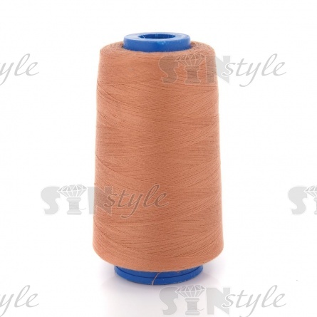 Нитки полиэстер 40/2, цвет №465 (коричневый), 5000Y фото 1