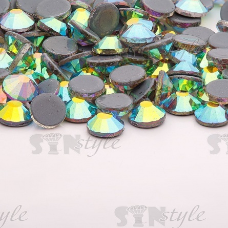 Стразы термоклеевые стеклянные Crystal SS20, цвет радужный (голография), 720 шт/уп фото 3