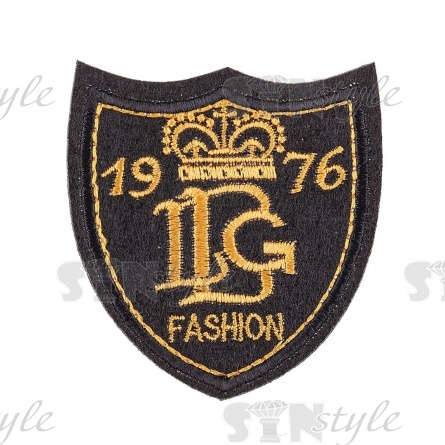 Термоаппликация "Шеврон", размер 55х60 мм фото 1