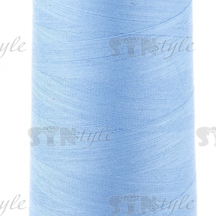 Нитки полиэстер 40/2, цвет №280 (небесно-голубой), 5000Y фото 1