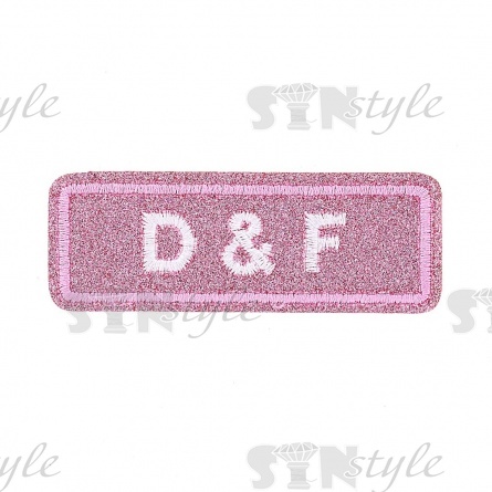 Термоаппликация "Заплатка", размер 80х30 мм фото 1