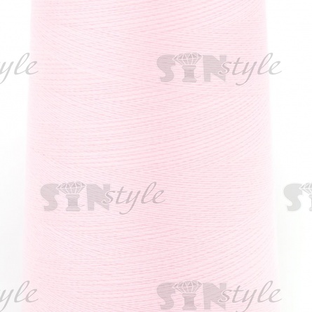 Нитки полиэстер 40/2, цвет №151 (светло-розовый), 5000Y фото 2