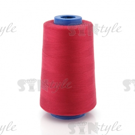 Нитки полиэстер 40/2, цвет №166 (светло-бордовый), 5000Y фото 1